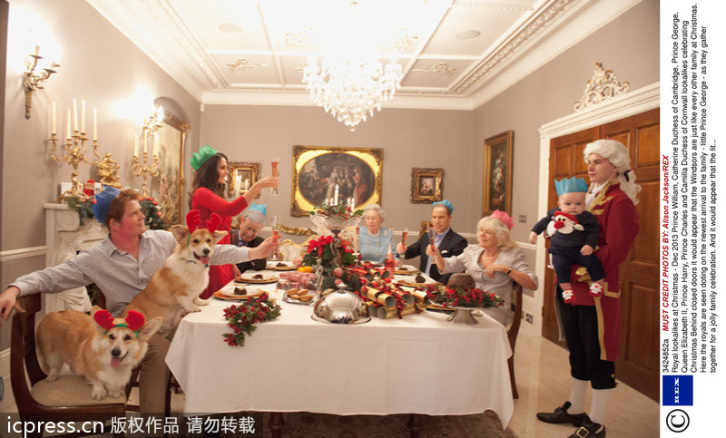 Prince George's First Christmas - all faked