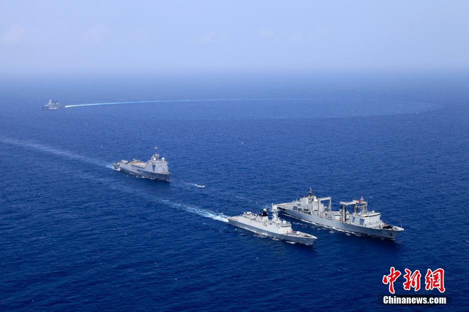 China, EU fleets hold joint anti-piracy drills