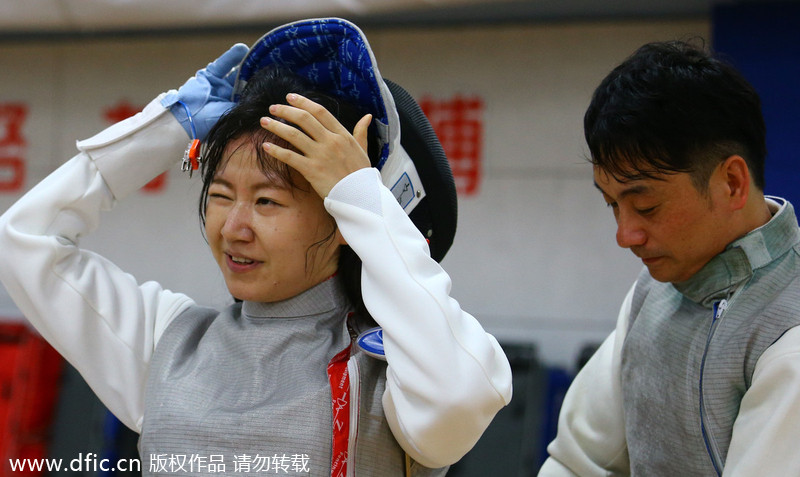 Fencing takes off in Shanghai