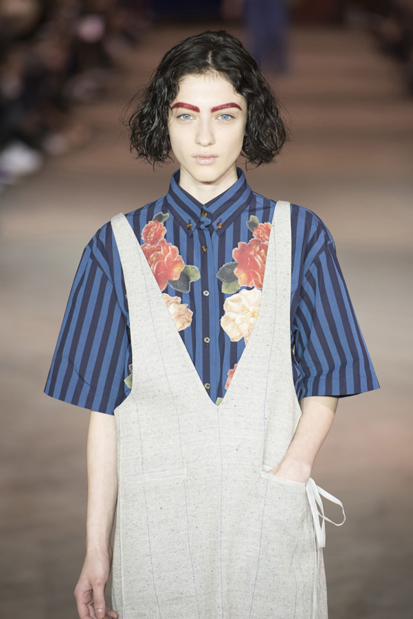 Models present creations during Tbilisi Fashion Week