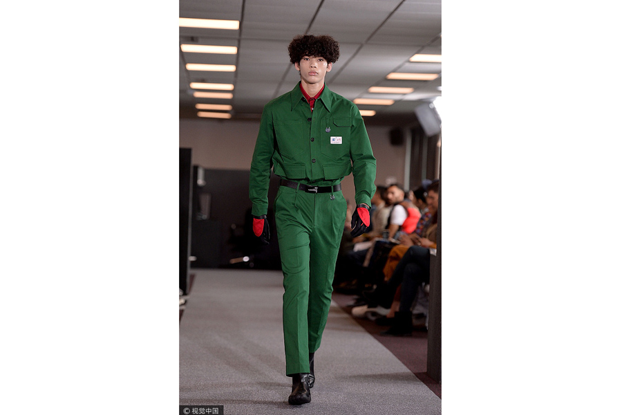 2018 London menswear fashion week: Xander Zhou