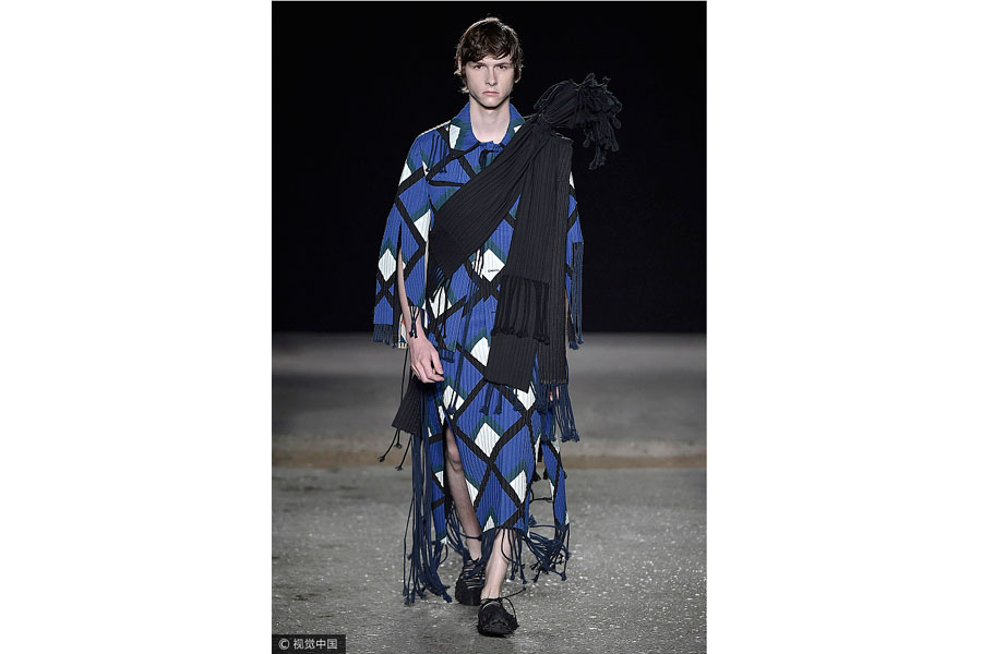 2018 London menswear fashion week:Craig Green