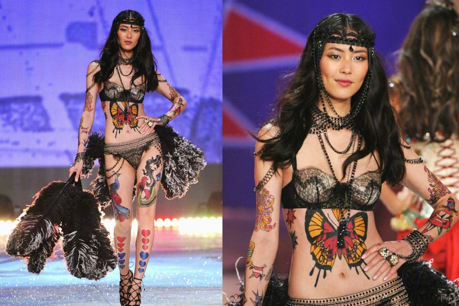 Six Chinese faces to delight 2017 Victoria's Secret Fashion show