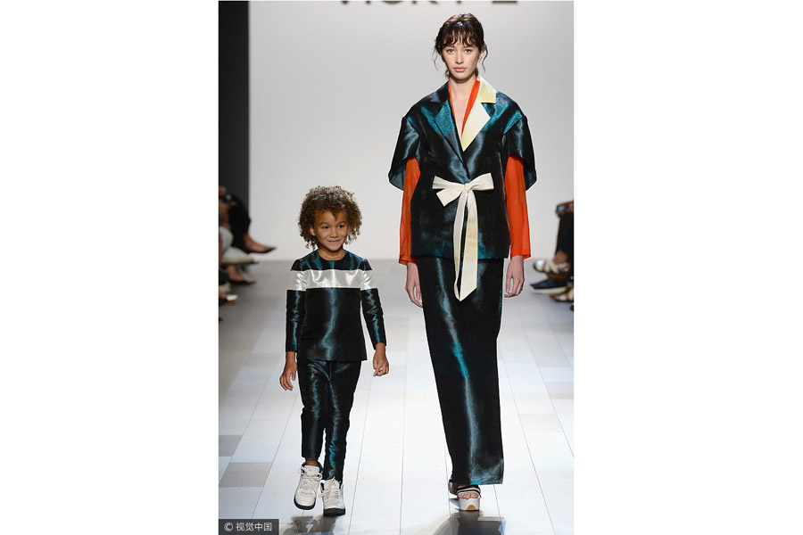 2017 New York fashion week:Vicky Zhang