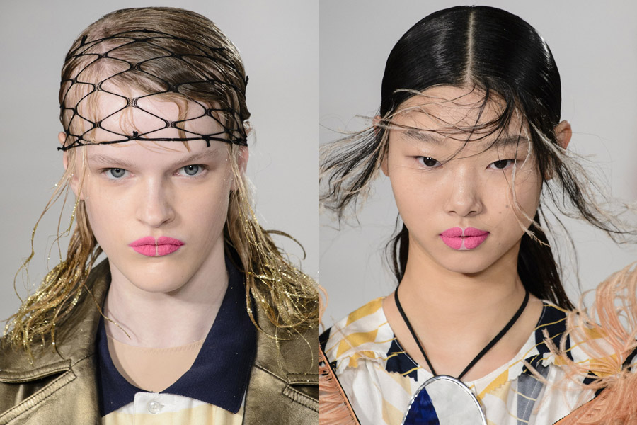 2018 Spring/Summer fashion trend: Wet hair style