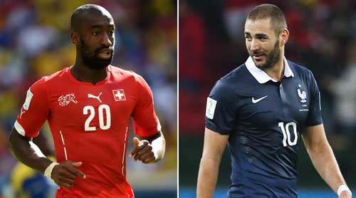 賽事前瞻:瑞士VS 法國