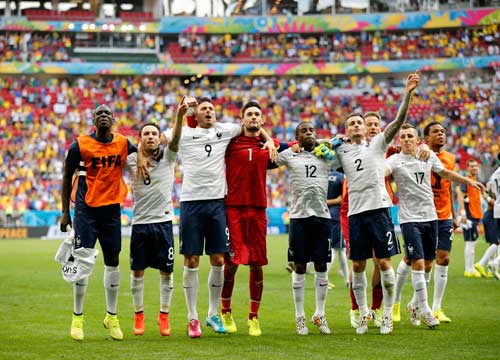 法國(guó)2-0尼日利亞：博格巴擊落非洲雄鷹