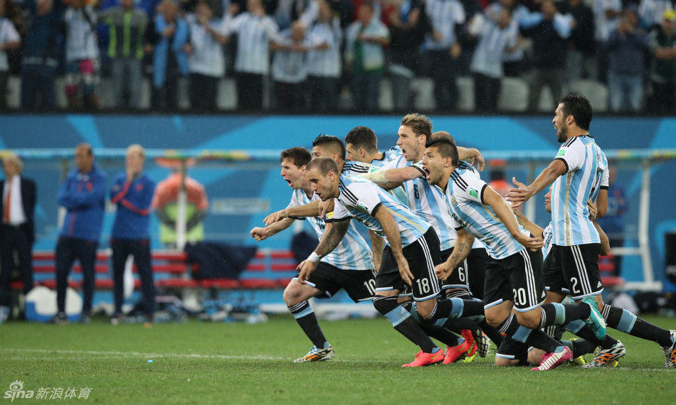 阿根廷點球大戰(zhàn)4比2淘汰荷蘭