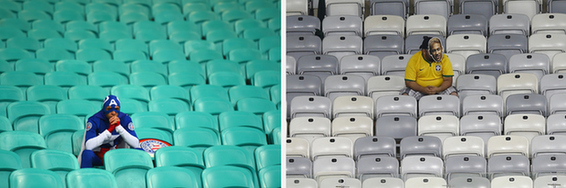 世界杯精彩的瞬間，驚人的巧合