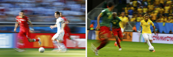 世界杯精彩的瞬間，驚人的巧合