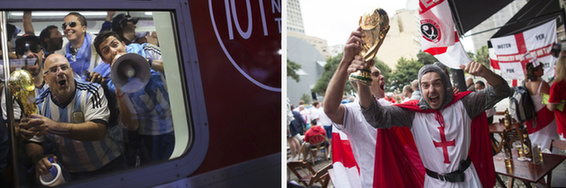 世界杯精彩的瞬間，驚人的巧合