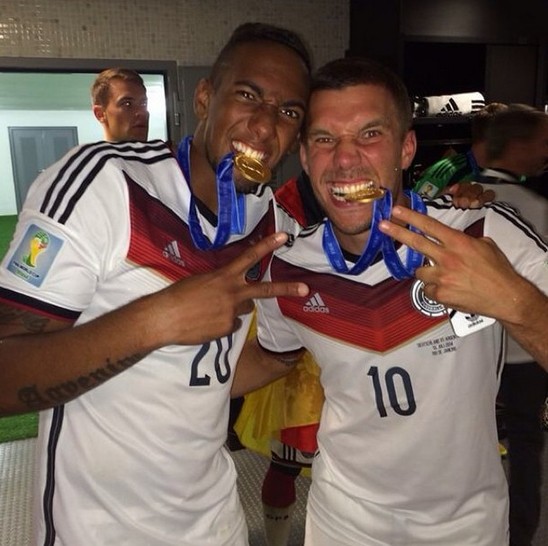 世界冠軍！德國隊員發狀態曬自拍慶祝奪冠