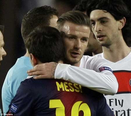 貝克漢姆力挺梅西 偏愛(ài)J羅