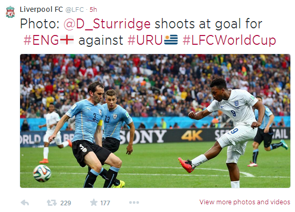 利物浦內(nèi)戰(zhàn)：英格蘭對烏拉圭