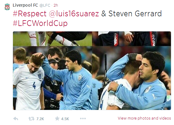 利物浦內戰：英格蘭對烏拉圭