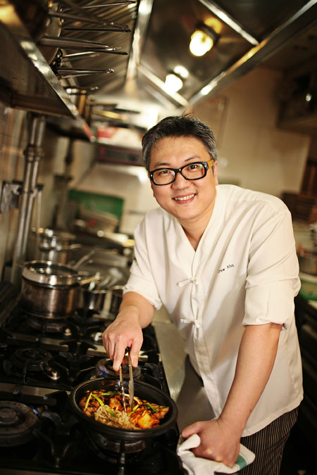 Korea in a cooking pot