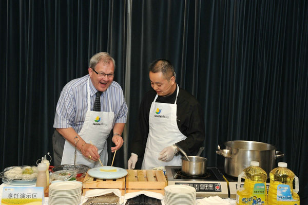 Importers push oil and oats in campaigns of healthy eating