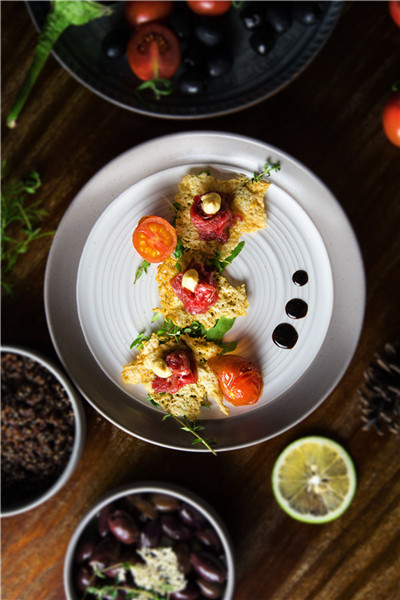 A glass of wine, naturally