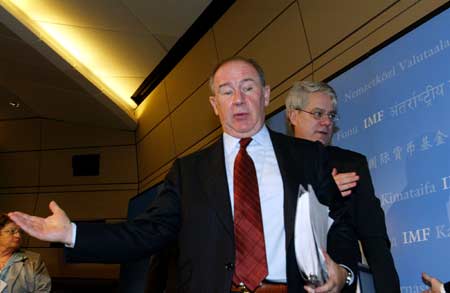 IMF總裁：世界經濟增長的風險有所增大