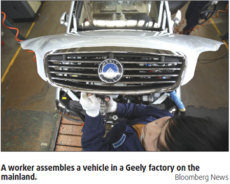 Geely shares spike on strong sales, forecast