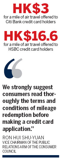 Consumers warned about credit card rewards programs