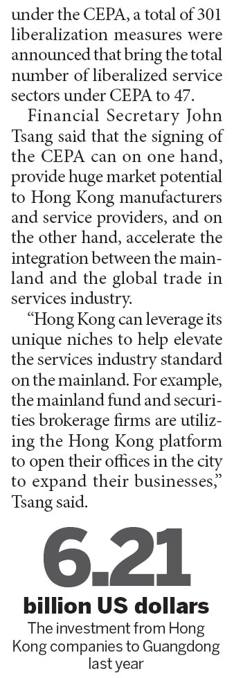 Central govt may offer city further liberalization for trade in services