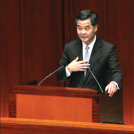 End of levy to alleviate burden on middle class families: Leung