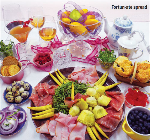 The season to celebrate with good friends and delicious food