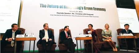 Giant steps toward a greener HK economy