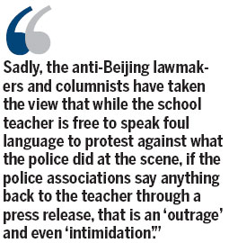 Mockery of freedom of speech