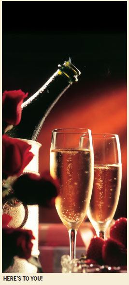 Girl's night off for Valentine's