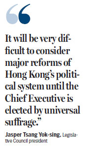 'System responsible for political friction'