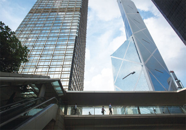 Hong Kong offices a crown jewel for high-yield hunters