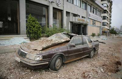 戰火中的貝魯特