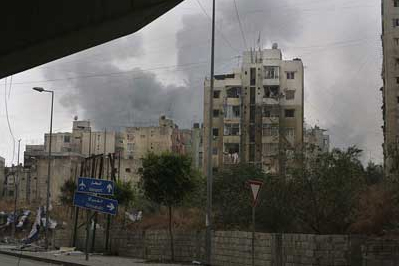 戰火中的貝魯特