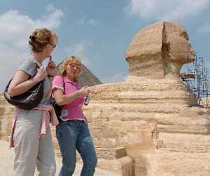 埃及宣布將重點修復獅身人面像胸頸部