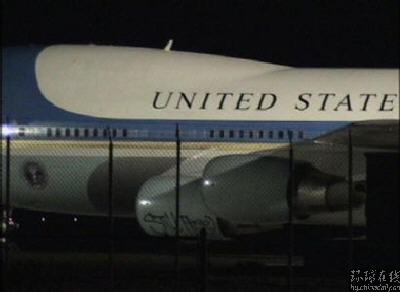 “空軍一號”遭人涂鴉？惡搞錄像唬住美軍