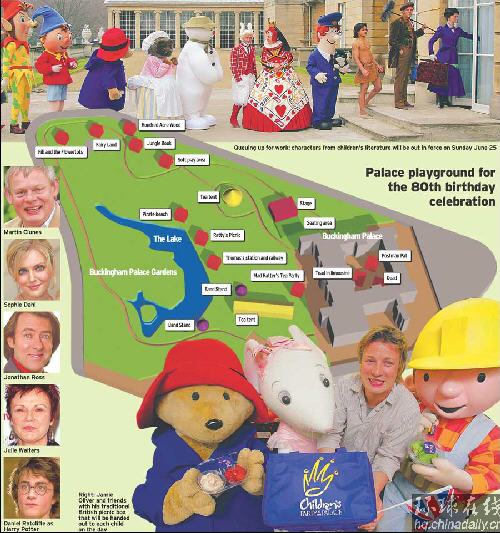 哈利?波特將給女王祝壽 白金漢宮變身“魔法學校”