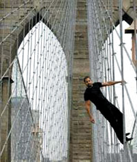 美國魔術師大衛新計劃：將在大橋上懸吊7天7夜(圖)