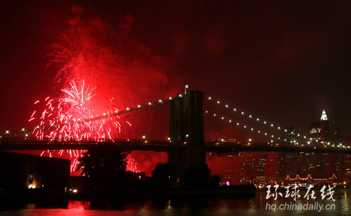美國獨立日：熱鬧慶祝與特殊抗議（多圖）