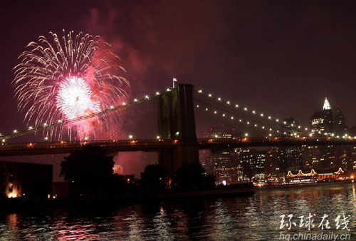 美國獨立日：熱鬧慶祝與特殊抗議（多圖）