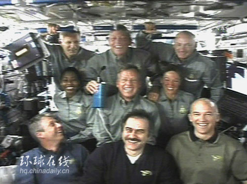 空間站開發(fā)布會(huì) NASA稱發(fā)現(xiàn)號(hào)可安全返航