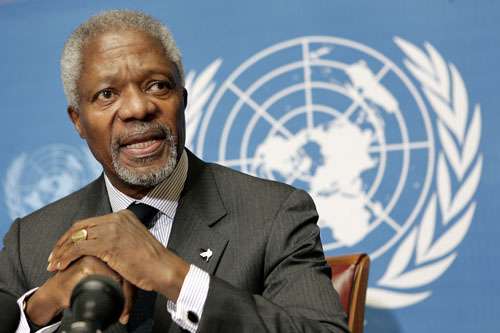 “世界總統(tǒng)”十年路 正畫側描記安南