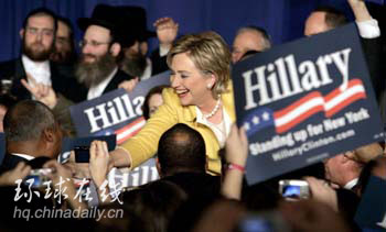 美國前第一夫人希拉里側(cè)記：為政治而生