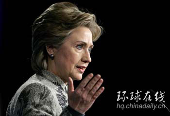 美國前第一夫人希拉里側(cè)記：為政治而生