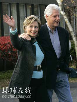 美國前第一夫人希拉里側(cè)記：為政治而生