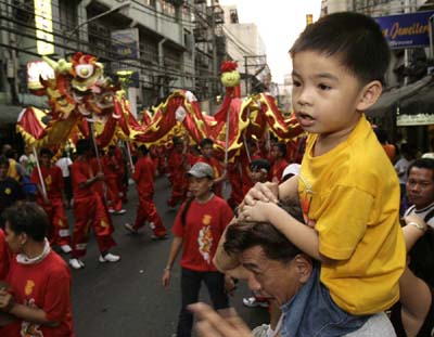 中國文化影響日益提高 全球各國熱鬧慶賀春節