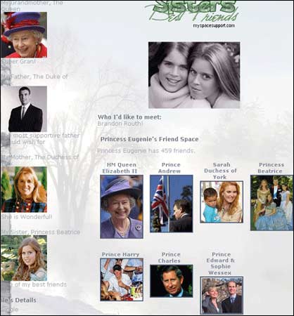 英國(guó)17歲公主網(wǎng)上開博講述生活 王室照片全曝光