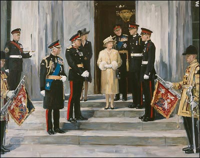 卡米拉首登王室全家福畫像