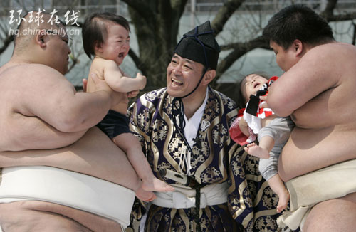 日本嬰兒大哭比賽